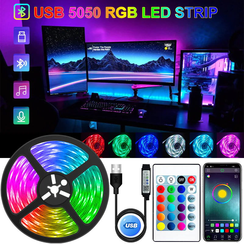 5050 RGB Strip LED Light  All Variants