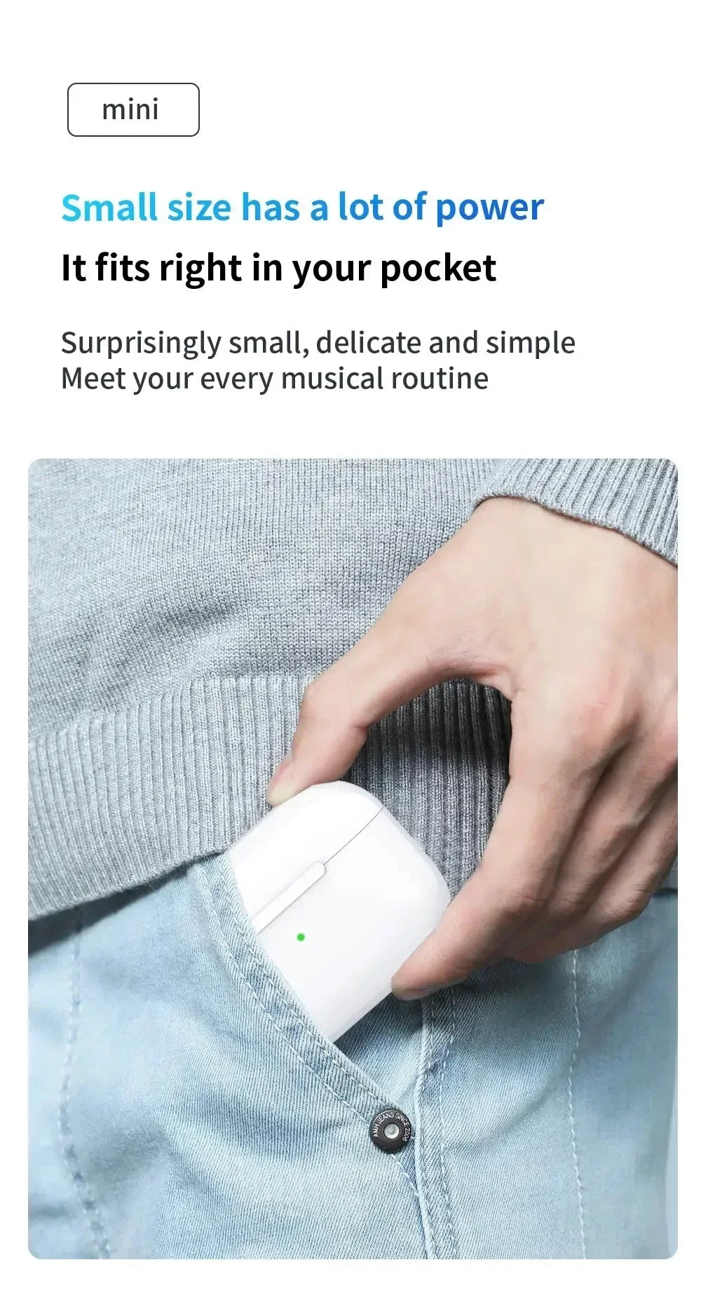 Air Pro True Wireless Bluetooth Earphones Headphones