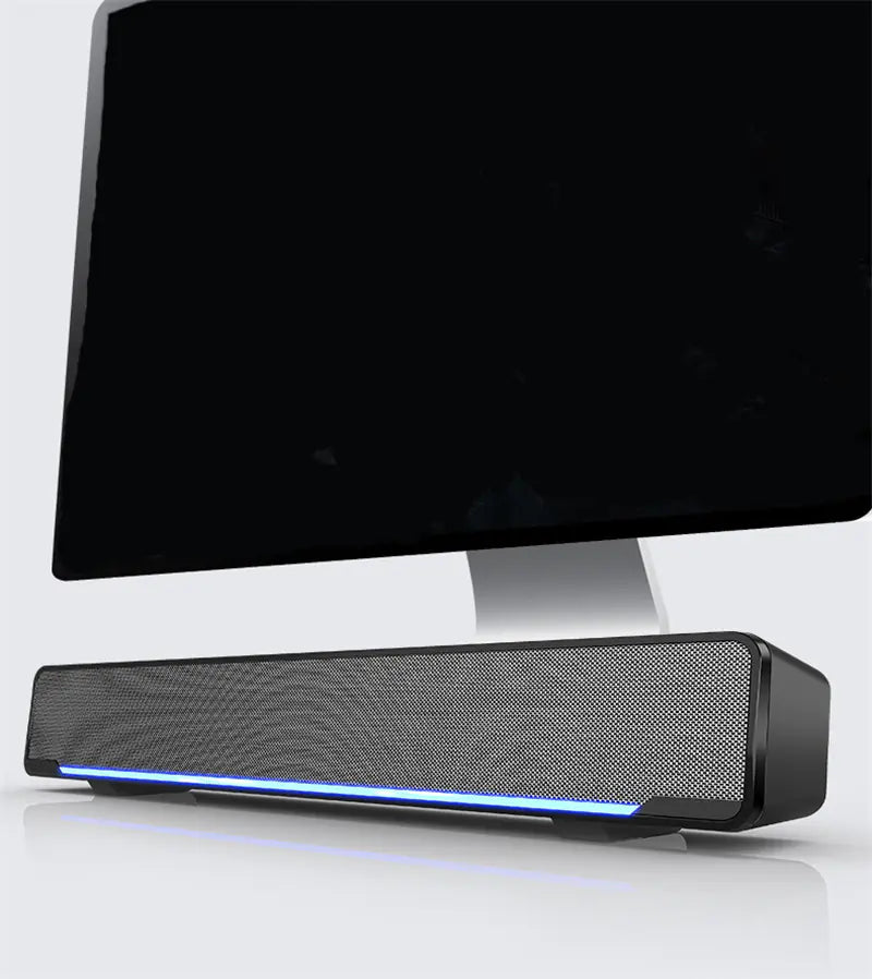 Desktop USB Soundbar with Subwoofer for Home Use
