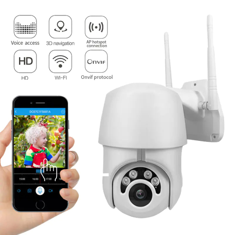 1080p Wireless Outdoor WiFi Security Camera