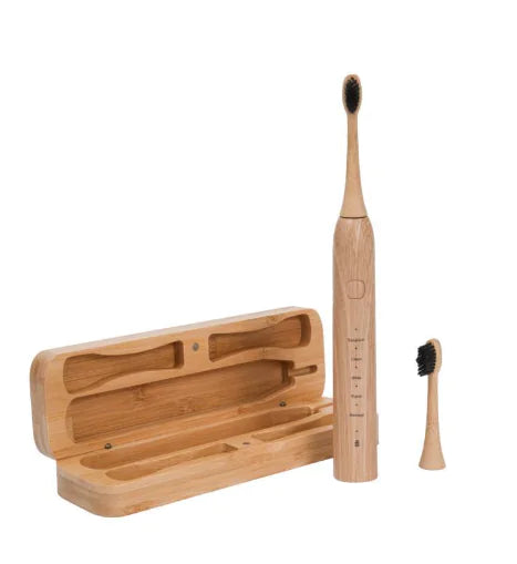 Bamboo USB Rechargeable Electric Toothbrush