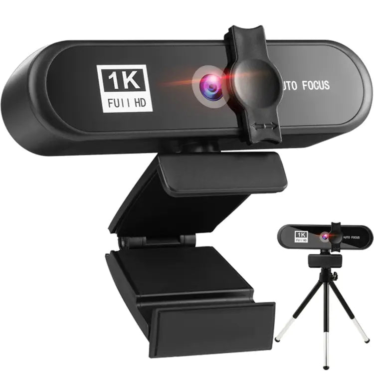 4K 1080p USB Webcam with Microphone and Tripod