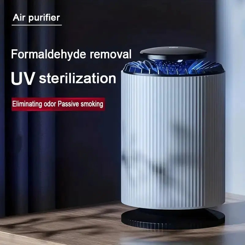 Two-in-One Mini Air Purifier with Lamp Function