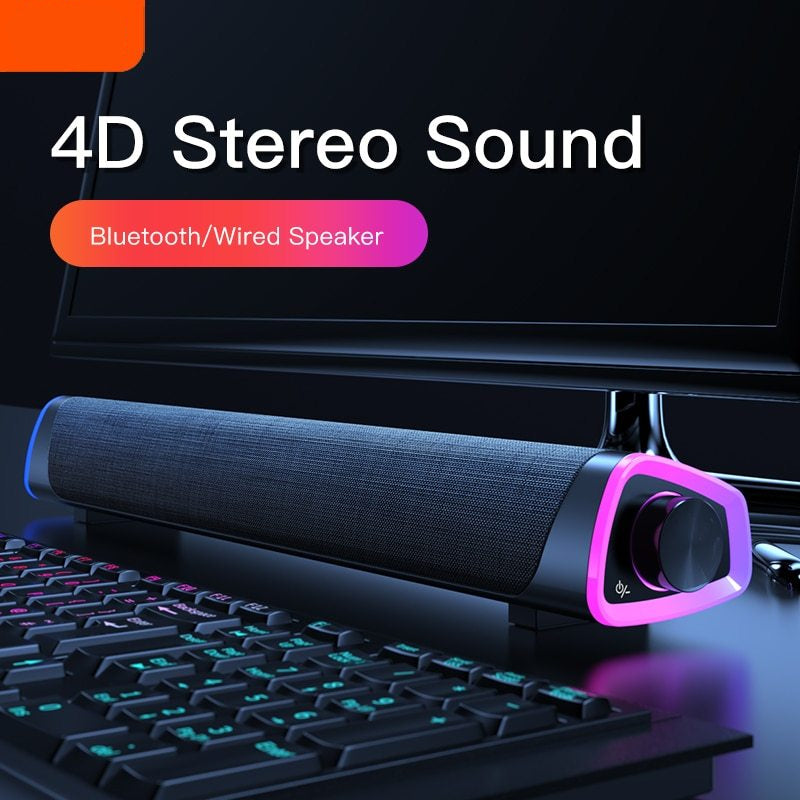 4D Stereo Bluetooth Speaker